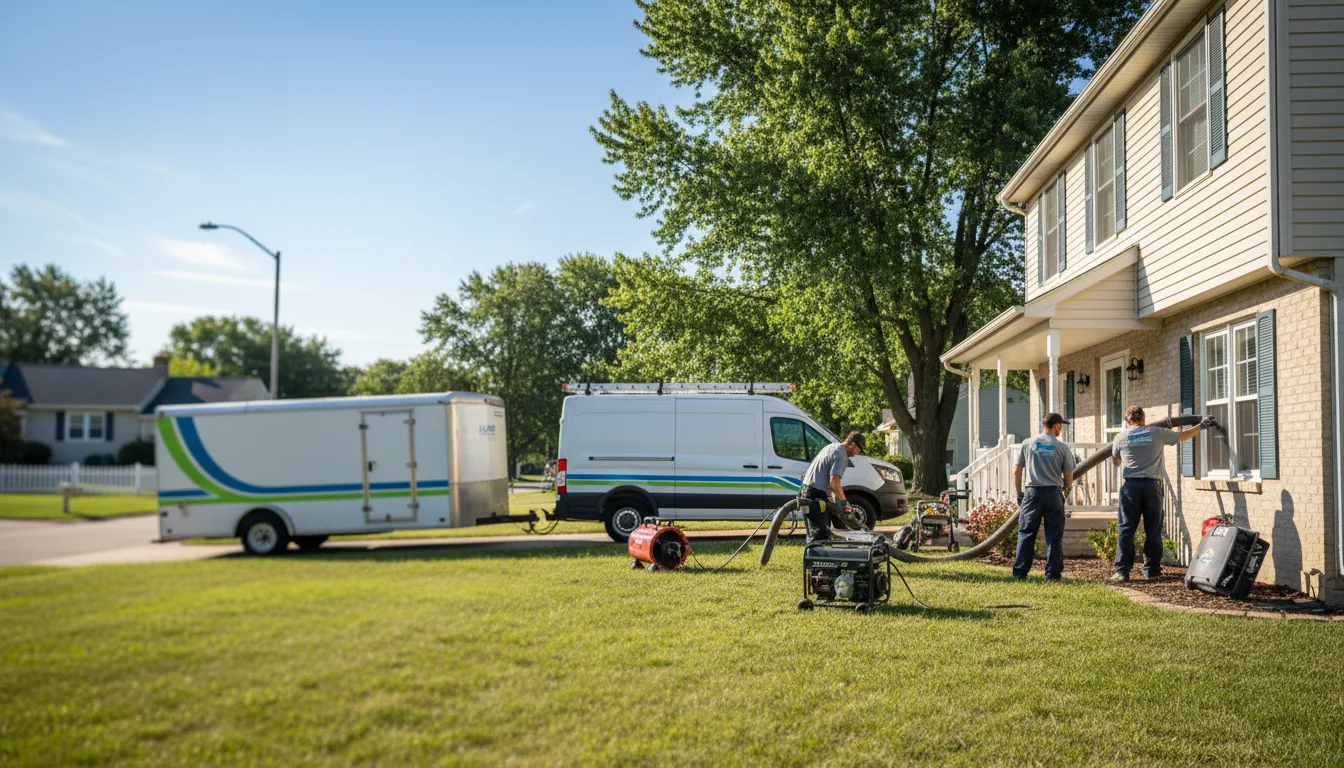 Flooded Basement Restoration And Cleanup With Repair in Tie Siding, WY near me